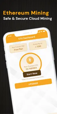 Ethereum Mining - ETH Miner android App screenshot 4